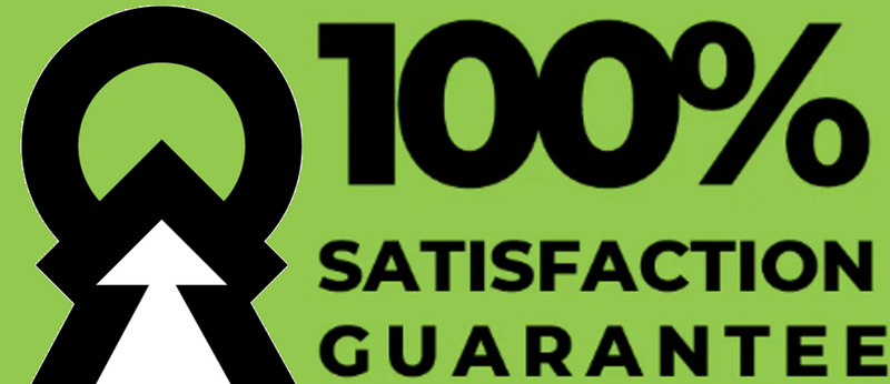 100% satisfaction guarantee logo