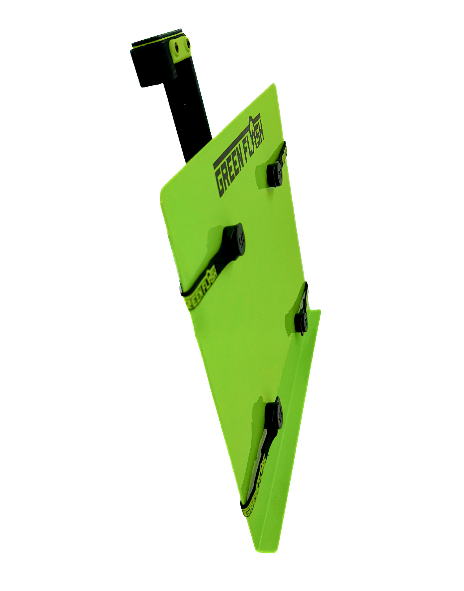 GREEN FLASH PATENTED MOBILE JOBSITE DESK SIDE PROFILE